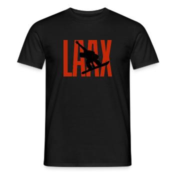 Laax - T-shirt homme - noir - Devant - AI Model Male 178 light (178cm)
