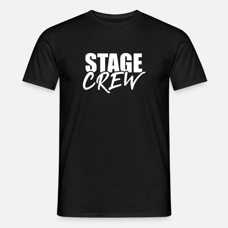 Crew - Männer T-Shirt - Schwarz