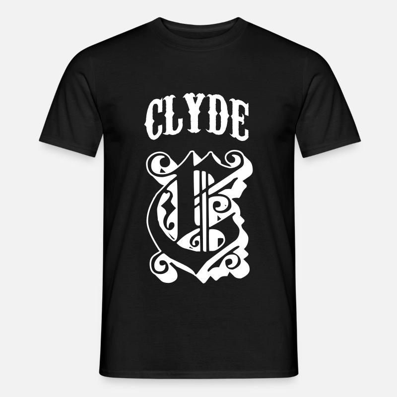 BONNIE & CLYDE Partnerlook - Männer T-Shirt - Schwarz