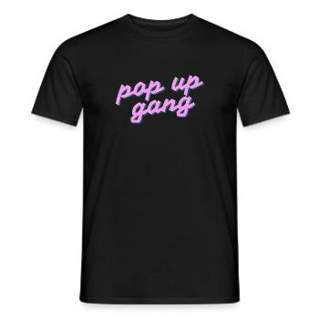 Popup Headlights Gang T-Shirt - Men's T-Shirt - black - Front - AI Model Male 178 light (178cm)