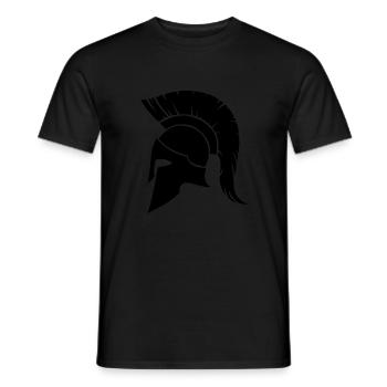 spartiate - T-shirt homme - noir - Devant - AI Model Male 178 light (178cm)