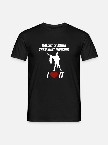 Dancing Dance Music - Men's T-Shirt - black