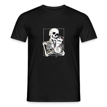 Friend Forever - Men's T-Shirt - black - Front - AI Model Male 178 light (178cm)