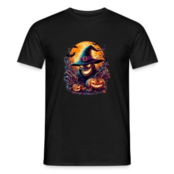 Halloween-1 - Männer T-Shirt - Schwarz - Vorne - AI Model Male 178 light (178cm)