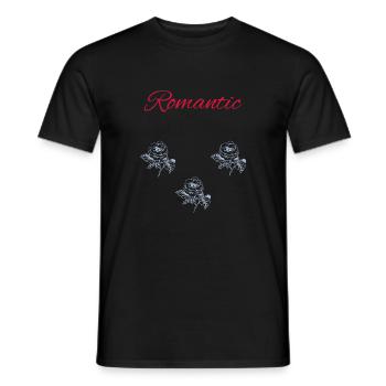 Romantic But Unavailable Hoodie – Dark Romance - Men's T-Shirt - black - Front - AI Model Male 178 light (178cm)