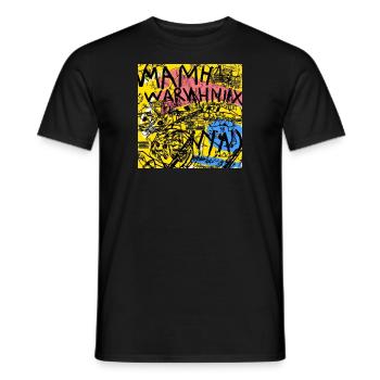 Warnhnix - Men's T-Shirt - black - Front - AI Model Male 178 light (178cm)