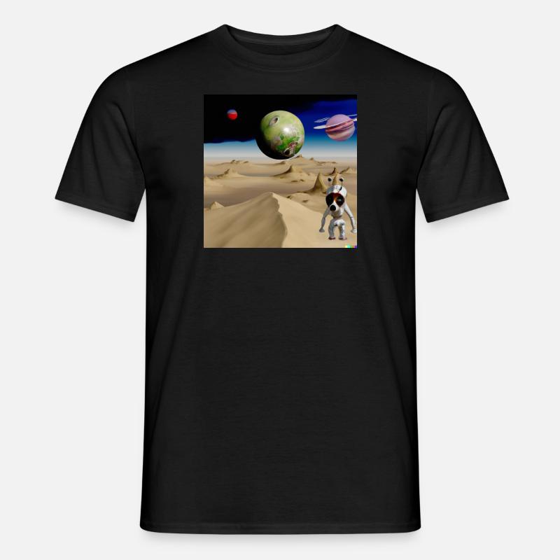 Mars - Männer T-Shirt - Schwarz