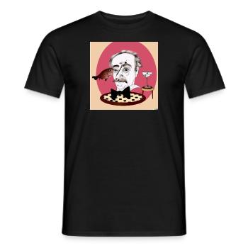 Modifié si vous ne pouvez pas supprimer. - T-shirt homme - noir - Devant - AI Model Male 178 light (178cm)
