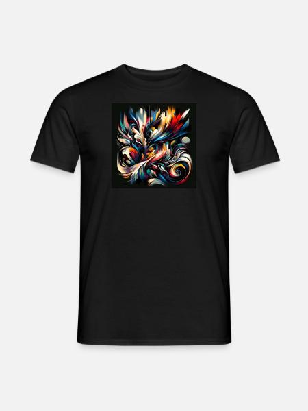 abstract art - Männer T-Shirt - Schwarz
