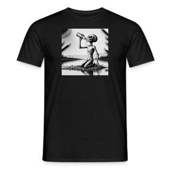 DO I HAVE TO EXPLAIN IT TO YOU...? - Men's T-Shirt - black - Front - AI Model Male 178 light (178cm)