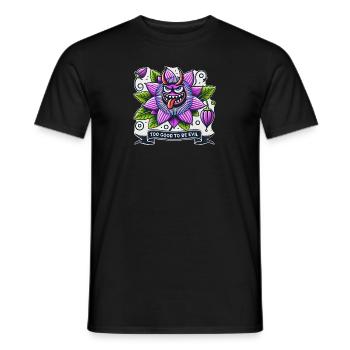 Trop bon pour être mauvais - T-shirt homme - noir - Devant - AI Model Male 178 light (178cm)