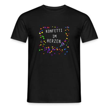 Costume de carnaval - T-shirt homme - noir - Devant - AI Model Male 178 light (178cm)