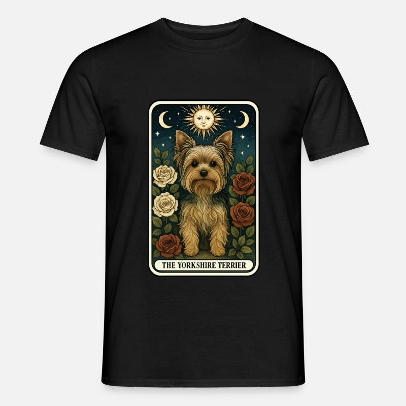 Yorkshire Terrier - Männer T-Shirt - Schwarz