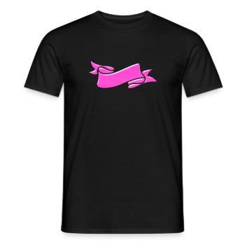 Cool Banner - Men's T-Shirt - black - Front - AI Model Male 178 light (178cm)
