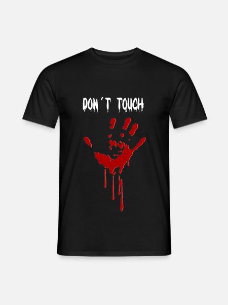 Non toccare - T-shirt uomo - nero