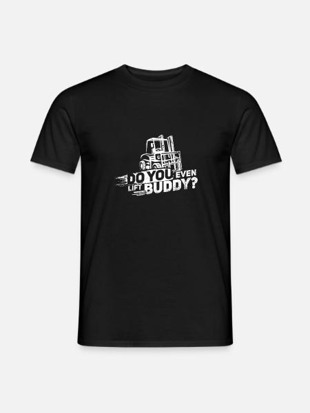 forklift - Men's T-Shirt - black