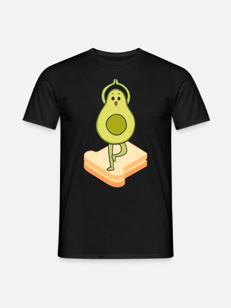 Avocado Toast - Men's T-Shirt - black