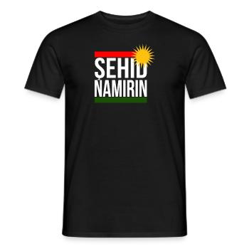 Şehid Namirin Biji Kurdistan - T-shirt homme - noir - Devant - AI Model Male 178 light (178cm)