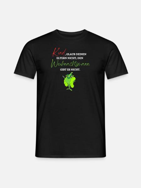 Böser Onkel/Tante - Männer T-Shirt - Schwarz
