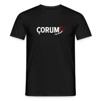 Çorum turkey alevi - Männer T-Shirt - Schwarz - Vorne - AI Model Male 178 light (178cm)