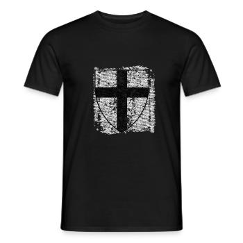 Teutonic Order - Men's T-Shirt - black - Front - AI Model Male 178 light (178cm)