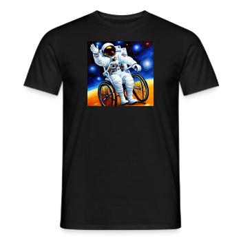 Inclusionaut - Männer T-Shirt - Schwarz - Vorne - AI Model Male 178 light (178cm)