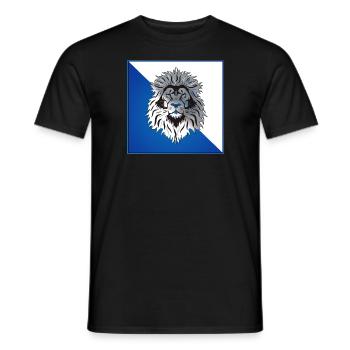 Züri Leu - Männer T-Shirt - Schwarz - Vorne - AI Model Male 178 light (178cm)