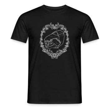 Dunkleosteus White 1 - Männer T-Shirt - Schwarz - Vorne - AI Model Male 178 light (178cm)