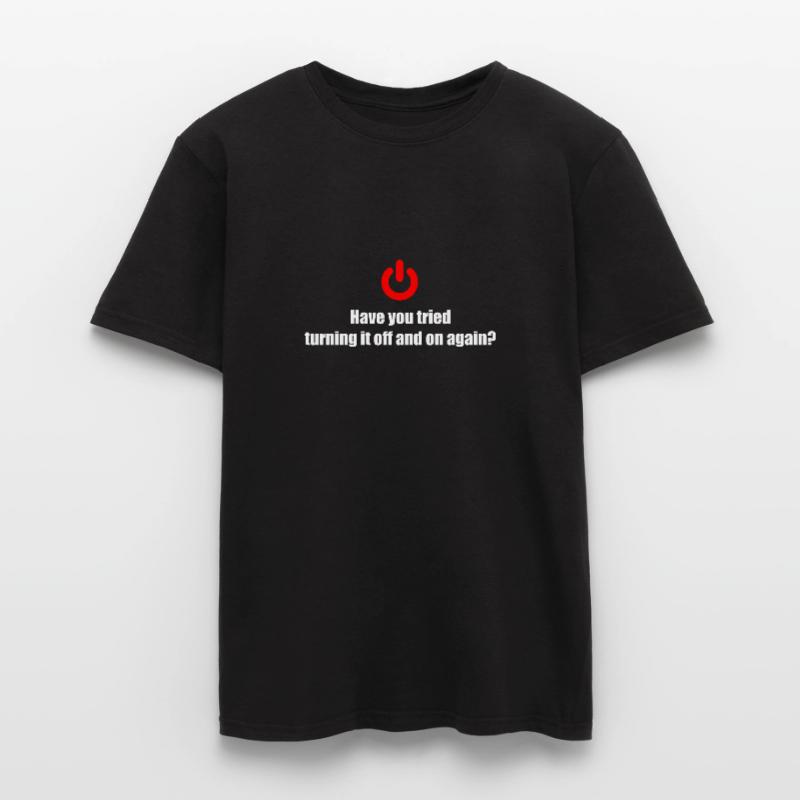 Technischer Support IT Techniker Technik Geschenk Männer T-Shirt