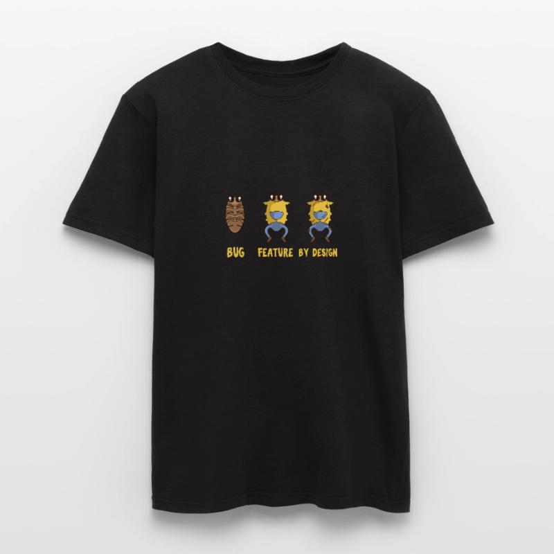 Programmer: Bug Feature By Design Men’s T-shirt