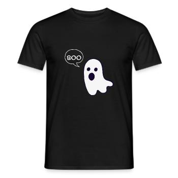 T-Shirt Ghost - T-shirt homme - noir - Devant - AI Model Male 178 light (178cm)