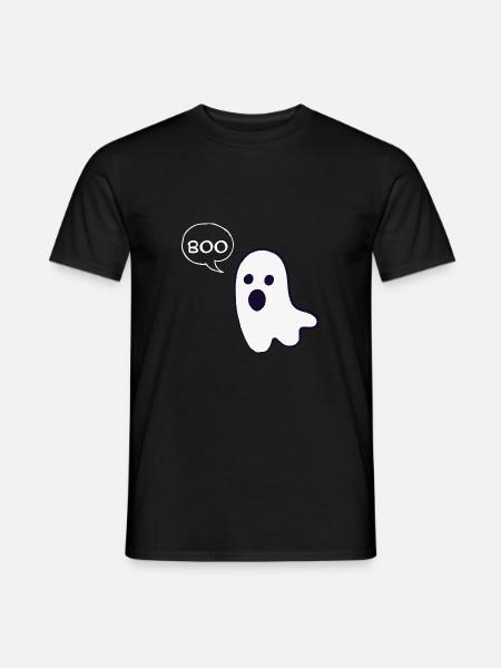 T-Shirt Ghost - T-shirt homme - noir