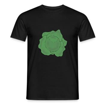 Salat Gemüse Kostüm Fasching Karneval Partnershirt - Männer T-Shirt - Schwarz - Vorne - AI Model Male 178 light (178cm)
