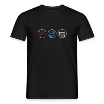 Hesse cadeau Hessisch Babbel Cidre Appelwoi - T-shirt homme - noir - Devant - AI Model Male 178 light (178cm)
