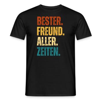 Bester Freund Aller Zeiten Valentinstag Geschenk - Männer T-Shirt - Schwarz - Vorne - AI Model Male 178 light (178cm)