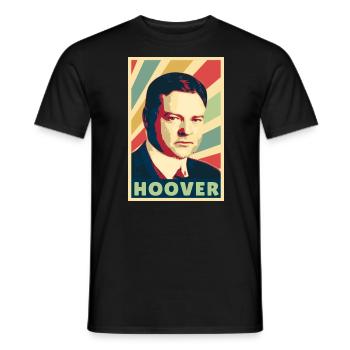 Herbert Hoover Vintage Colors - Men's T-Shirt - black - Front - AI Model Male 178 light (178cm)