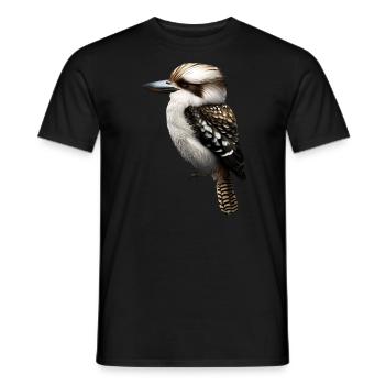 Kookaburra sucré - T-shirt homme - noir - Devant - AI Model Male 178 light (178cm)