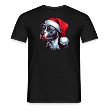 Cute Pitbull Gifts - Men's T-Shirt - black - Front - AI Model Male 178 light (178cm)