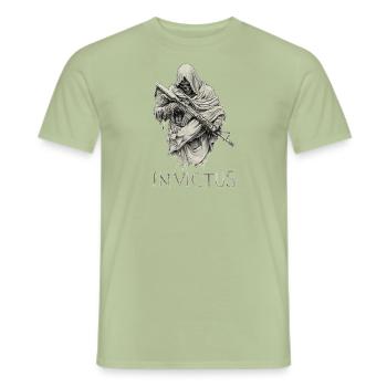 Reaper AR15 Invictus - Men's T-Shirt - sage - Front - AI Model Male 178 light (178cm)