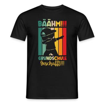 Grundschule Geschafft 2026 Grundschulabgänger - Männer T-Shirt - Schwarz - Vorne - AI Model Male 178 light (178cm)