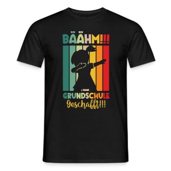 Grundschule Geschafft 2026 Grundschulabgänger - Männer T-Shirt - Schwarz - Vorne - AI Model Male 178 light (178cm)