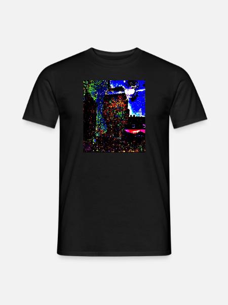 IM SCHATTEN DES VOLLMONDES - Männer T-Shirt - Schwarz