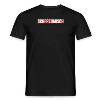 Schfreumisch Kölsches Ich Freu Mich Alaaf Karneval - Männer T-Shirt - Schwarz - Vorne - AI Model Male 178 light (178cm)
