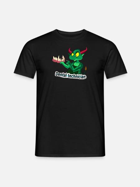 dental technician - Men's T-Shirt - black
