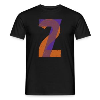 72 Black Shirts - Men's T-Shirt - black - Front - AI Model Male 178 light (178cm)
