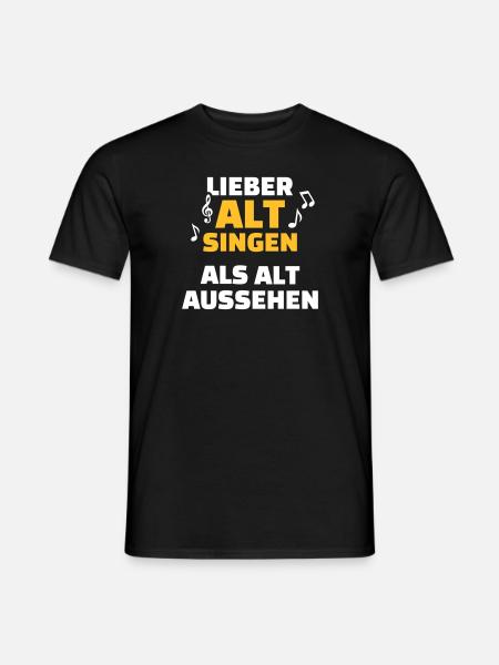 Chor - Männer T-Shirt - Schwarz