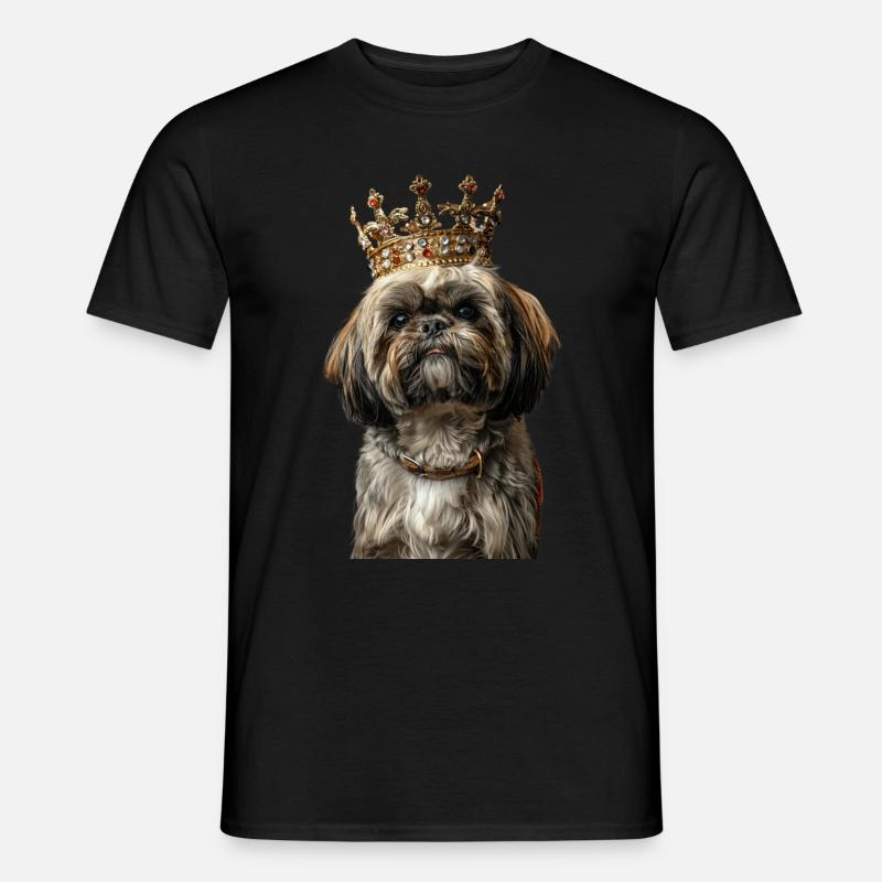 Shih Tzu - Männer T-Shirt - Schwarz