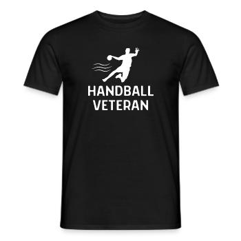 Handball Handballer Spruch Geschenk - Männer T-Shirt - Schwarz - Vorne - AI Model Male 178 light (178cm)