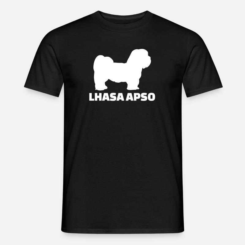 Lhasa Apso - Men's T-Shirt - black