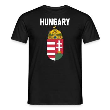 CHEMISE DE HONGRIE - T-shirt homme - noir - Devant - AI Model Male 178 light (178cm)